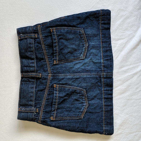 old navy dark wash denim skirt 3T toddler girls - Picture 7 of 7
